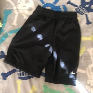 Nike black basketball shorts size 4